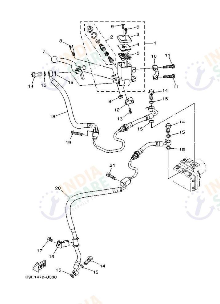 FRONT MASTER CYLINDER